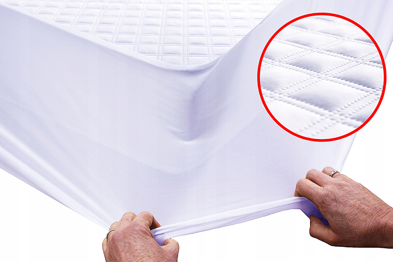 Pikowane prześcieradło nieprzemakalne na materac